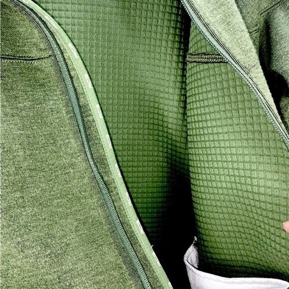 Nike ACG Wm’s Sz Med Green Lightweight Full Zip Fitted Athletic Jacket - Picture 3 of 5